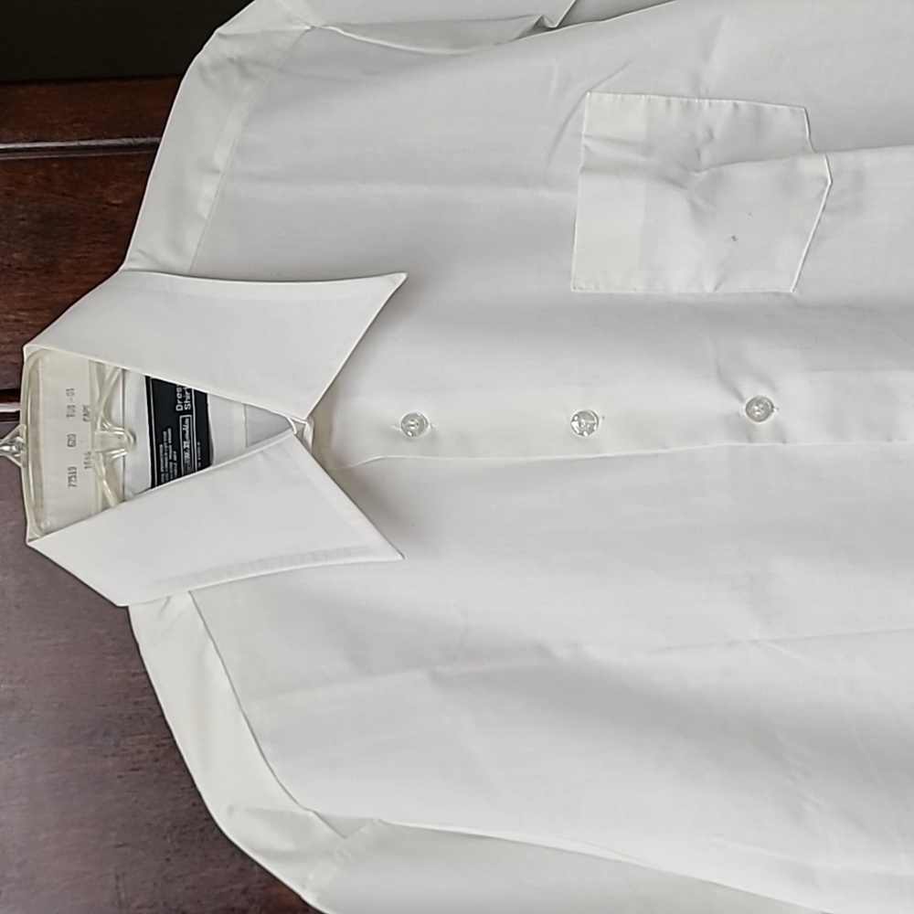 Vintage Set of 2 Sears Men's Store Classic Short-sleeved Button Down Collared - Picture 13 of 16